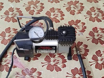 Air pump motor with wire