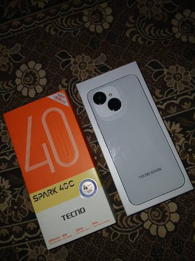 Tecno Spark 40C (4GB / 128GB) – 10/10 Condition