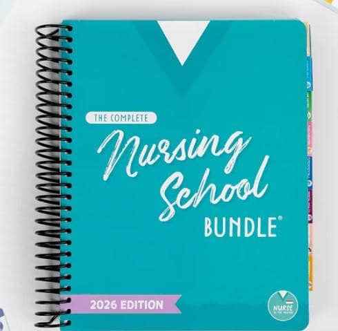The complete nursing school bundle book 0