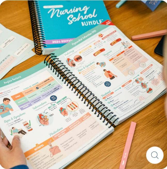 The complete nursing school bundle book 1