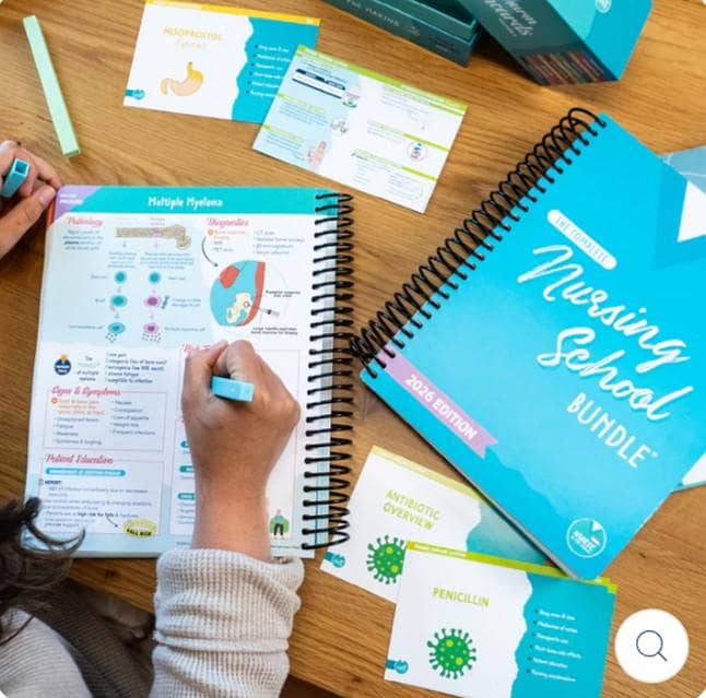 The complete nursing school bundle book 2