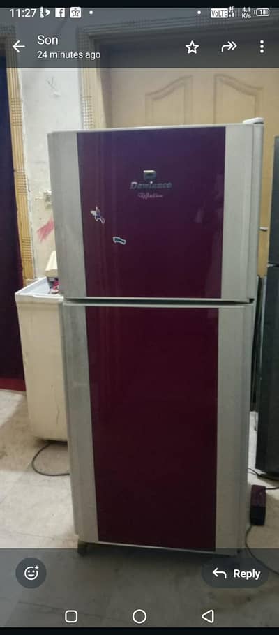 dawlince comny ka chlta howa  fridge