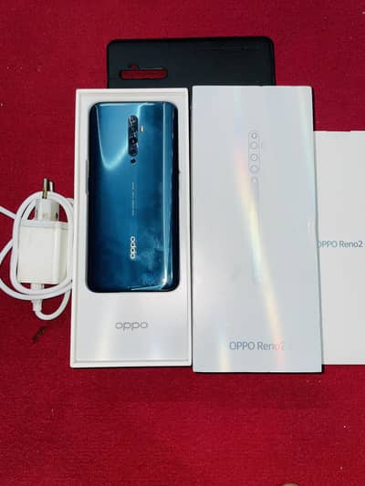 Oppo reno 2f 10/10 with orignal box and charger no open 0326/2535680