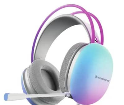 Westpoint Pro Gaming Headset | Deep Sound & RGB Style