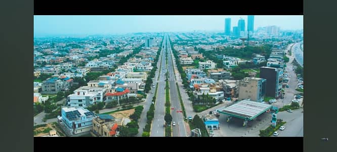 1 kanal Residential Plot For Sale South Face Tipu Boulevard Sector D DHA Phase 2 Islamabad Top Class Location Good Time For Invest Future Profit Able