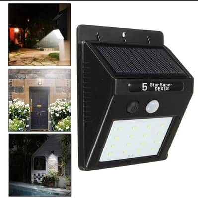 LED Solar Lights Outdoor Lighting Waterproof Solar Powered