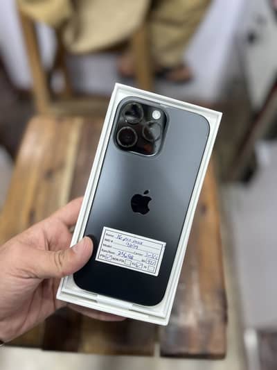 iPhone 16promax 256gb PTA APPROVED