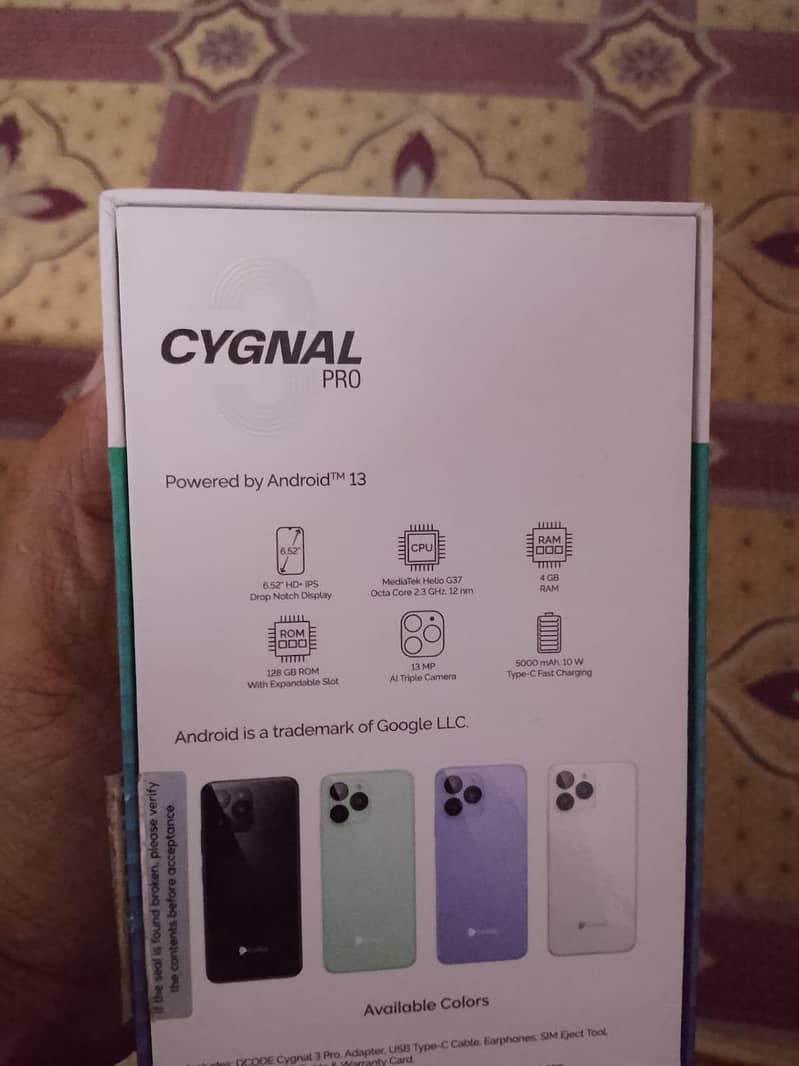 D Code Cygnal 3 pro 1