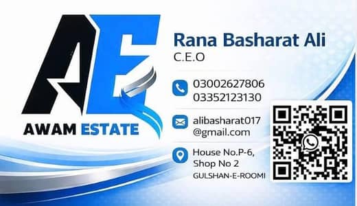 133 sq plot for sale Gulishan E Roomii scheme 33