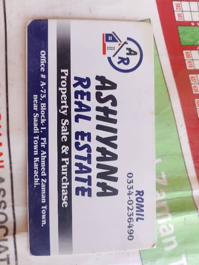 plot for sale in blk 3 pir Ahmed zaman town, boundary wall project, next to corner