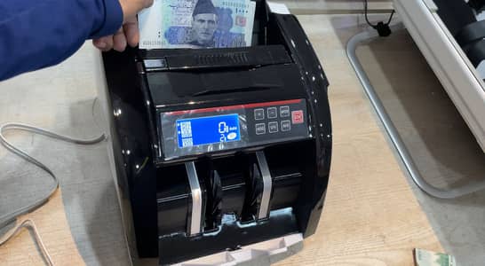 Currency Counter Machine and Fake Note Detector