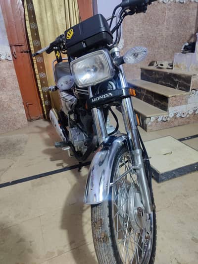 CG 125 2019 model self start complete documents