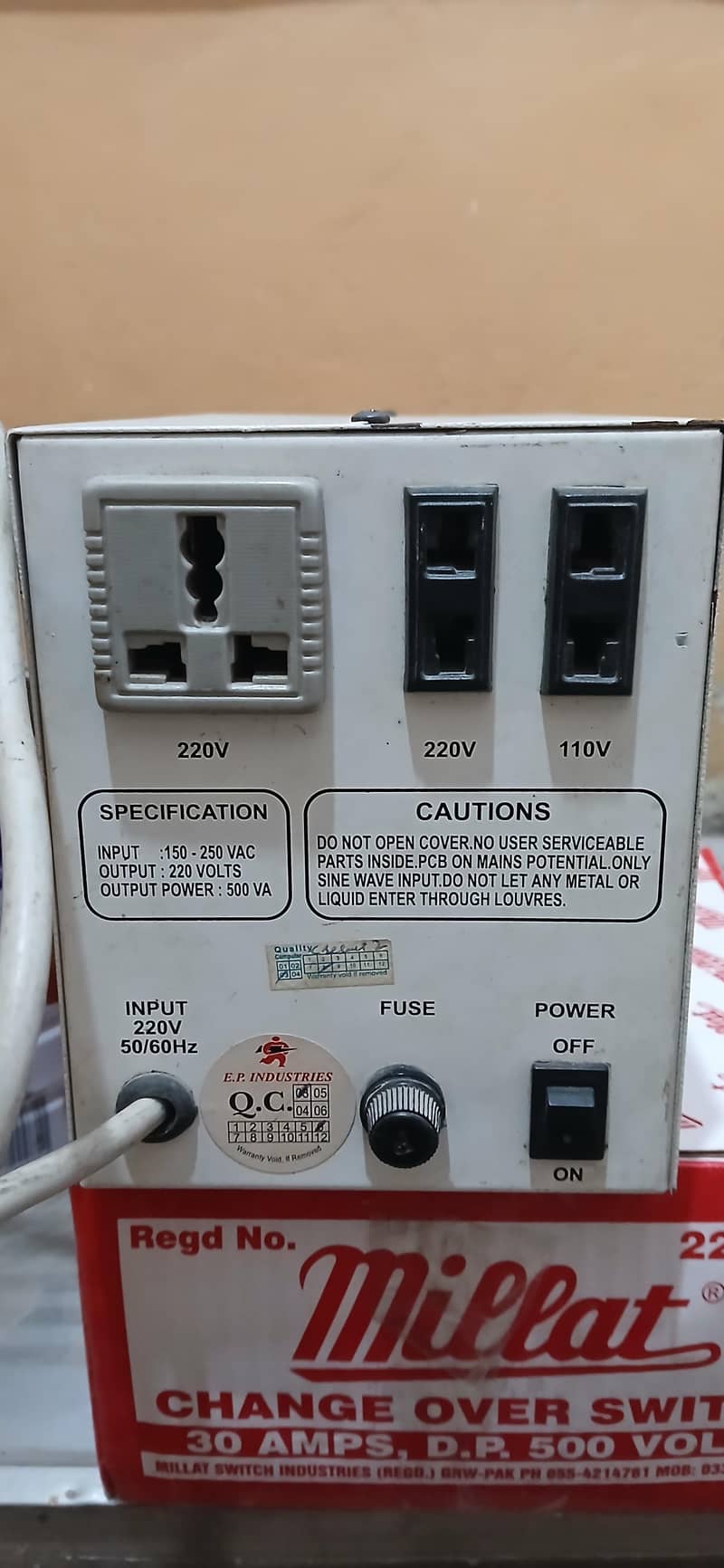 stabilizer volatge controller 1