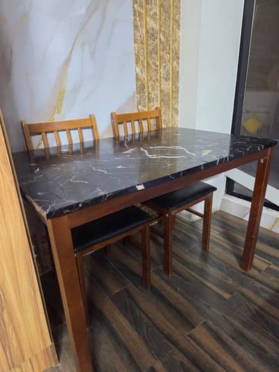 Index Furniture 4 Seater Dinning Table (Urgent Sale)