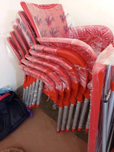 Plastic chairs