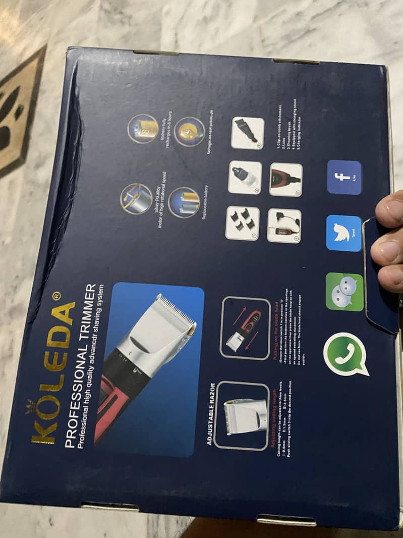 Shaving machine trimmer 4