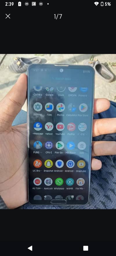 Aqous r5g 12gb ram  snapdragon 865 non PTA