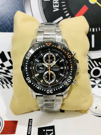 SEIKO CHRONOGRAPH-ORIGINAL NEW WATCH-CITIZEN CASIO OMAX