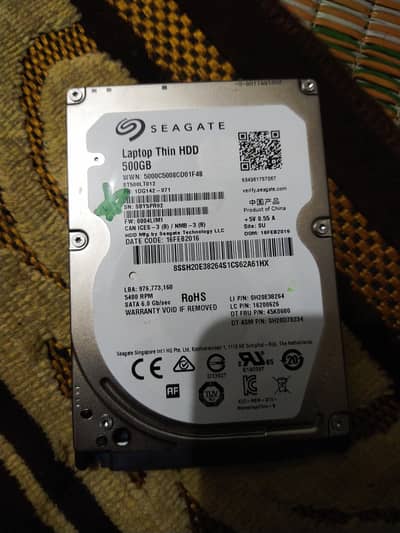 500Gb hard drive extra silm for laptop