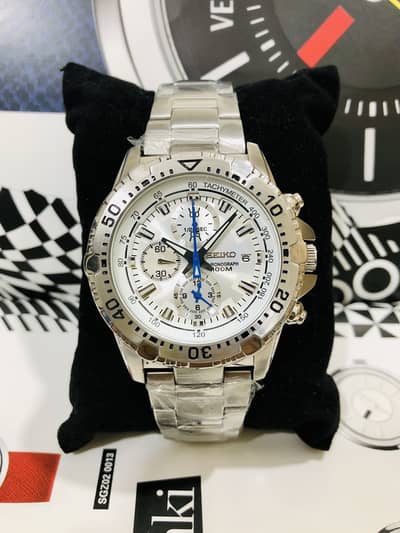 SEIKO CHRONOGRAPH-ORIGINAL NEW WATCH-CITIZEN CASIO OMAX