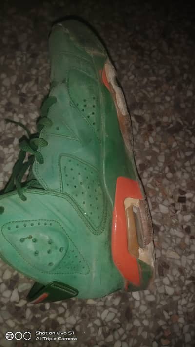 air jordan retro 6 green clr