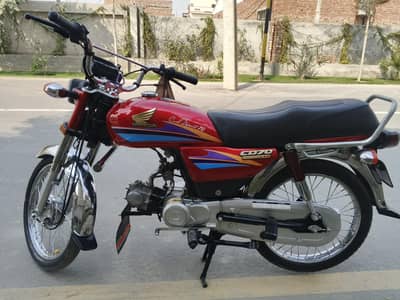 Honda CD 70 2008 Model – Original Condition – Urgent Sale