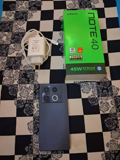 Infinix Note 40 With Accessories