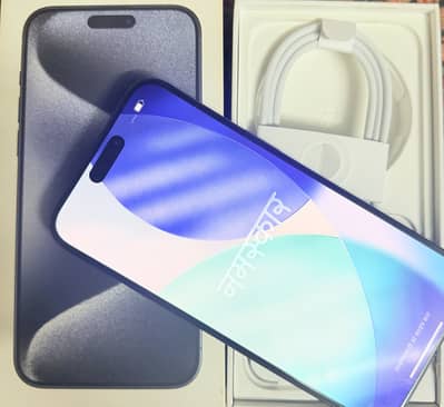 IPHONE 15 Pro Max 512 GB, PTA Approved , perfect condition w/ 86% bat