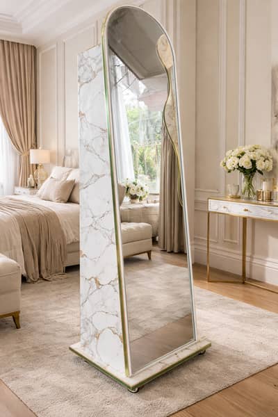 standing mirror/wall mirror/LED light mirror/round mirror