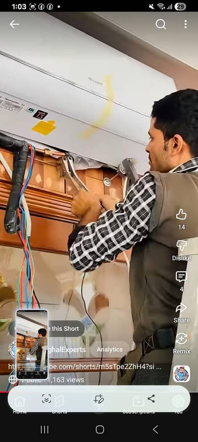 AC service and installation 30 mints main technician aapke pass