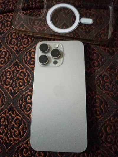 15 pro max non pta 256 gb (waterpack) 100% orignal