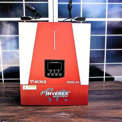 INVEREX YUKON 3.5KW and 5.6KW MPPT HYBRID SOLAR INVERTER