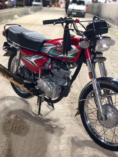 Honda cg 125 2023 Karachi number