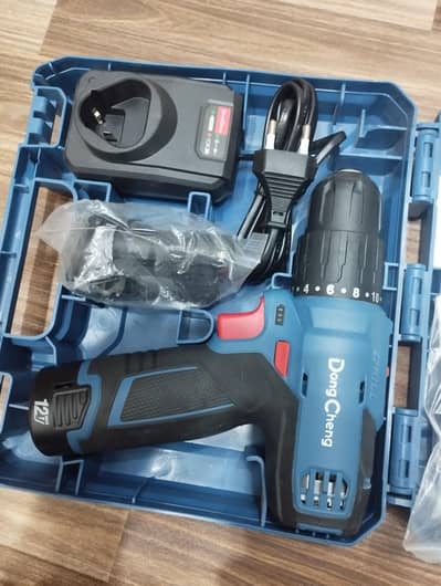 Drill machine cordless 12v | 2 Batteries | Like New