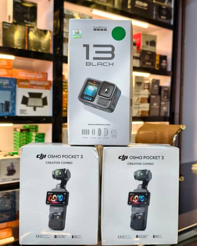 Dji Pocket 3 Creator Combo & GoPro Hero 13 (BRAND NEW)