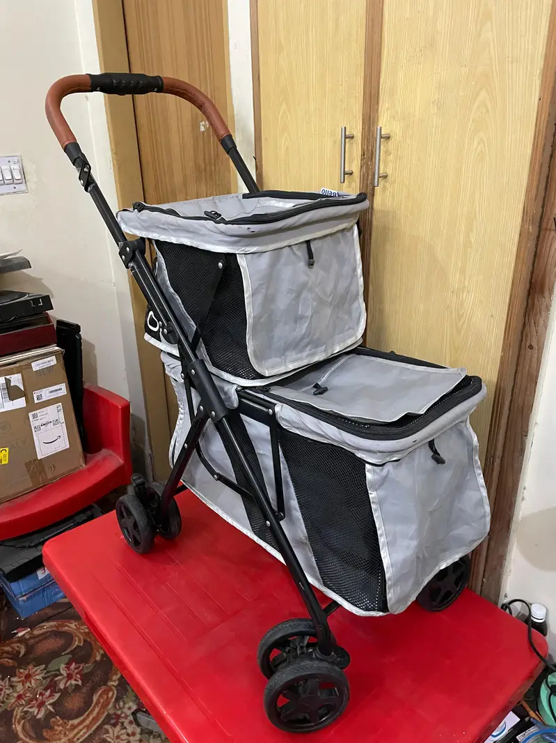 Bello Pet Double Compartment Pram — photo 4