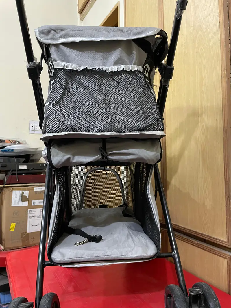 Bello Pet Double Compartment Pram — photo 6