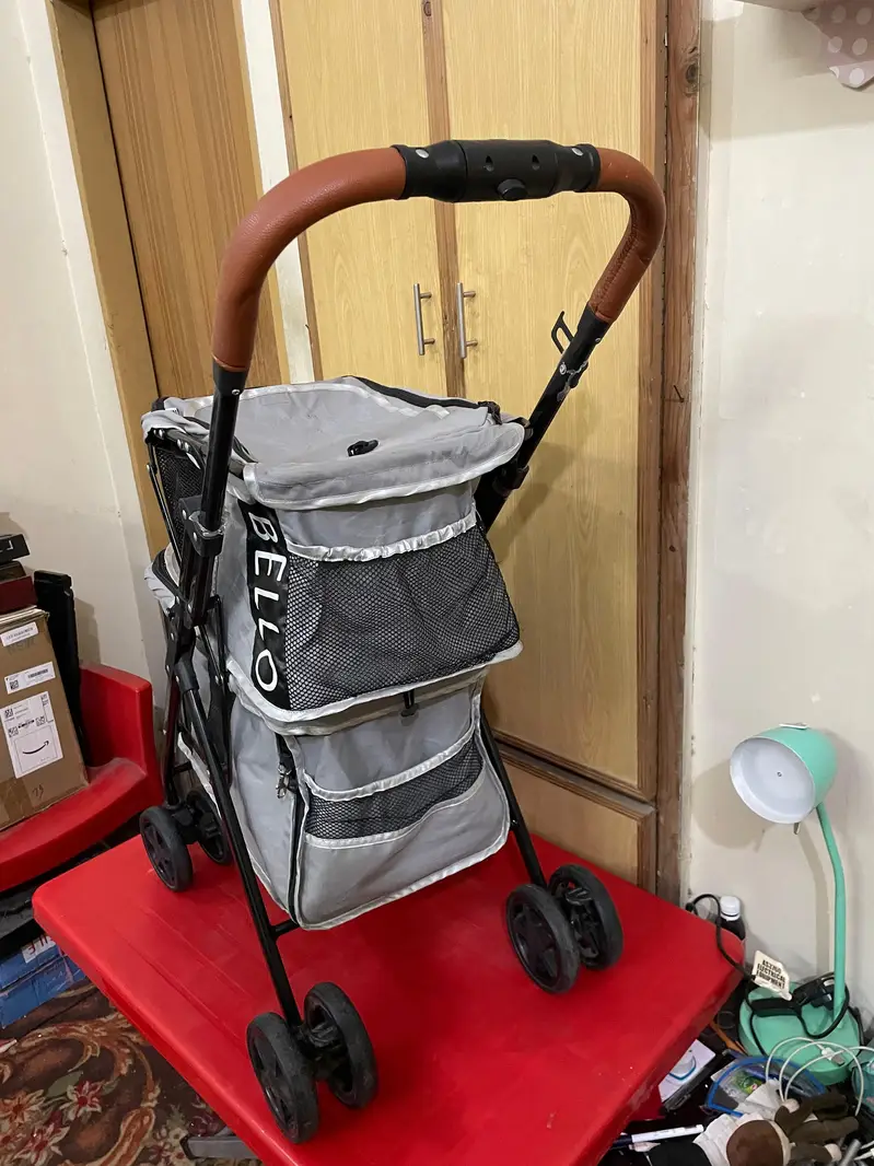 Bello Pet Double Compartment Pram — photo 7
