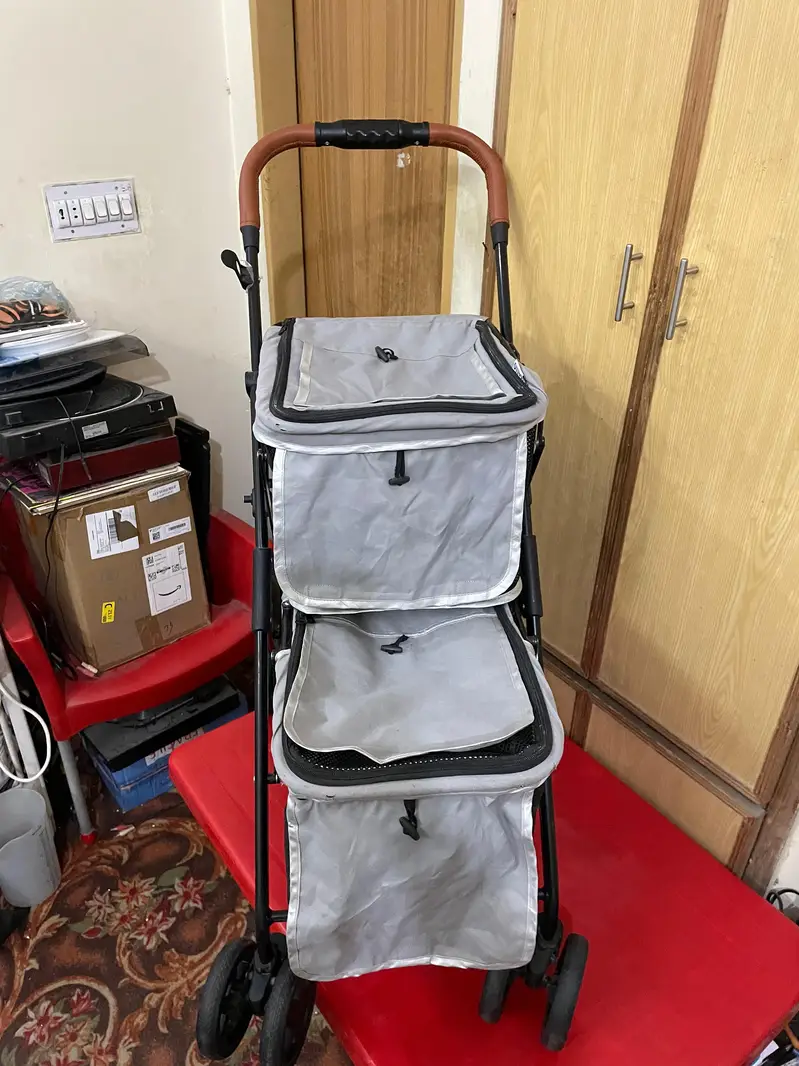 Bello Pet Double Compartment Pram — photo 8