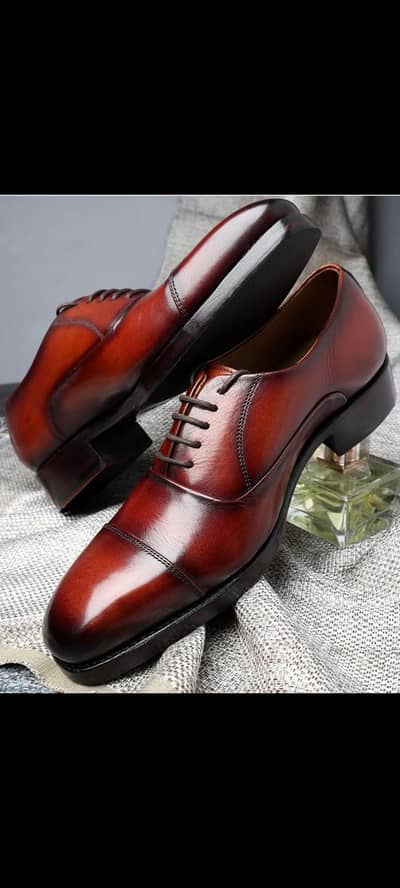 Handmade Genuine Pure Leather Dress Shoes For Men