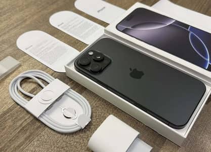 iPhone 16 Pro Max 256gb Non PTA Factory Unlock