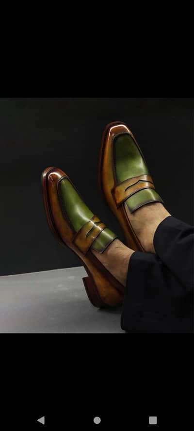Handmade Genuine Pure Leather Dress Shoes for Men
