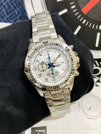 SEIKO CHRONOGRAPH-ORIGINAL NEW WATCH-CITIZEN CASIO OMAX