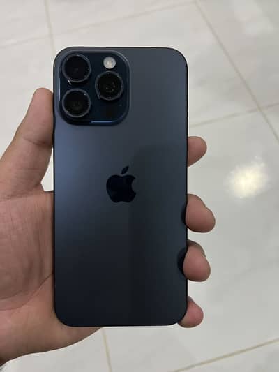 15 PRO MAX 256 GB BLUE TITANIUM