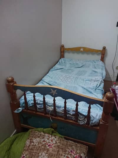 2 Single Beds Mattresses included