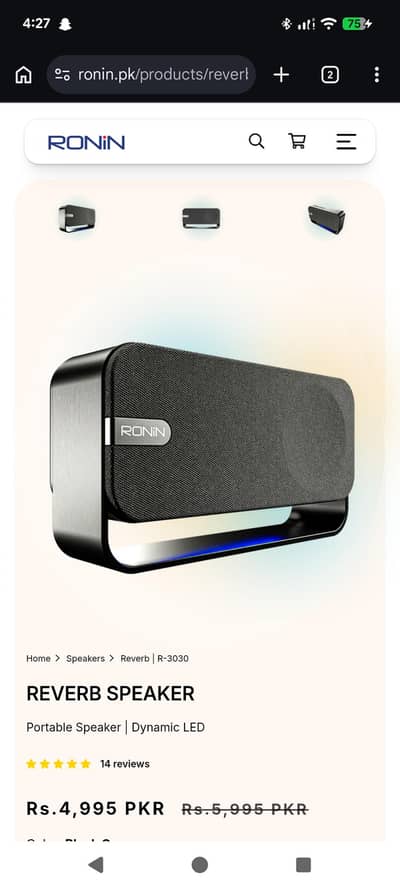 ronin reserved speaker