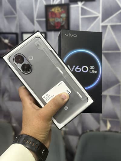 Vivo V60 lite 5G 12GB/256GB Official Pta Approved Complete box 10/10