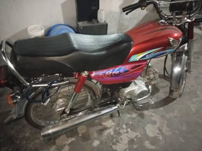 honda cd 70 2023 model like new bike