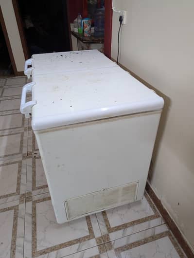 Haier fridge and freezer