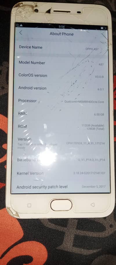 OPPO A57 6_128 GB 5900